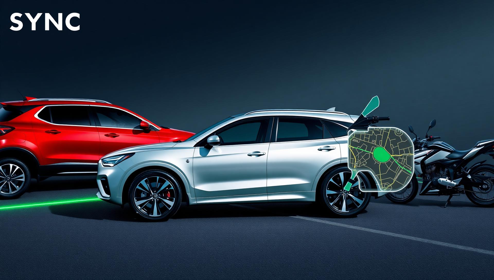Carros e motos protegidos 24h